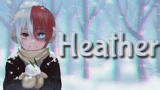 Heather  Conan Gray Nightcore  With Lyrics [upl. by Annal]