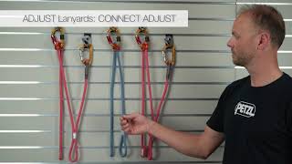 Petzl ADJUST Lanyards  Experience the Difference [upl. by Ttihw]