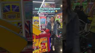 My beautiful russian friend is trying the punching game studentinchina playground punchingmachine [upl. by Satterfield154]