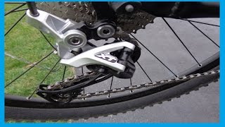 How to adjust Rear Derailleur SHIMANO DEORE XT RDM780 10 speed [upl. by Dagnah]