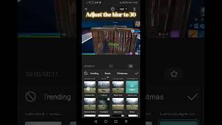 rsmbmotion blur effect tutorial for capcut fortnite effect [upl. by Grath]