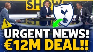 💥🚨BREAKING NEWS TOTTENHAM CONFIRMS €12M DEAL NEW SHERIFF ON THE WAY TOTTENHAM TRANSFER NEWS [upl. by Ariahaj]