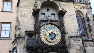 Prag  Astronomische Uhr am Altstädter Rathaus [upl. by Yahiya]