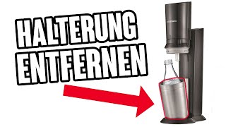 SodaStream Crystal 20 Flaschenhalter entfernen [upl. by Repotsirhc]