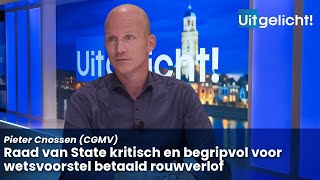 Uitgelicht 30 oktober 2024  Pieter Cnossen over advies van Raad van State over betaald rouwverlof [upl. by Aenehs]