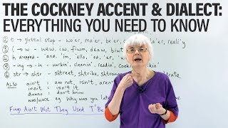 Learn about the COCKNEY ENGLISH accent amp dialect [upl. by Bary858]