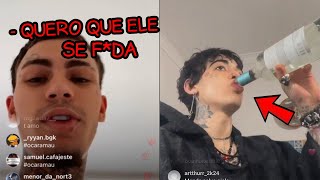 BROCASITO MANDA INDIRETAS PRA LILGIELA EM LIVE [upl. by Hiltner]