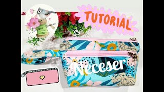 “TUTORIAL – DIY” Neceser [upl. by Lebanna]