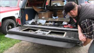 Tailgate Trim Replacement on the Blazer [upl. by Adeline908]