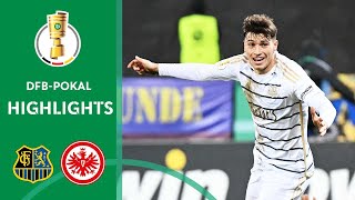 Bayern conqueror succeed next SENSATION  Saarbrücken vs Frankfurt 20  Highlights  DFBPokal [upl. by Hsakaa]