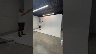 My studio got a cyclorama wall This is how the process went CycloramaWall CycWall InfinityWall [upl. by Eyanaj]