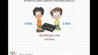 15 Repartos directamente proporcionales [upl. by Dalis]