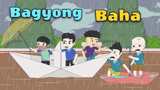 Bagyong Baha TagUlan  Pinoy Animation [upl. by Artinahs]