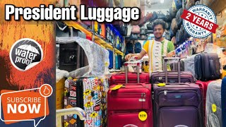 President Luggage Price in Bd  President Luggage Review 2022 [upl. by Cartan]