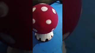 Mushroom  Best Out Of Waste  Recycled Craft  Ornaments artandcrafttips art shorts ytshorts [upl. by Fellner]