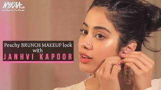 GRWM Get Ready With Janhvi Kapoor  Brunch Makeup Look  Janhvis Easy Daytime Look  Nykaa [upl. by Divadnahtanoj]