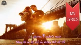 Because You Loved Me  Celine Dion  Lyrics Kara  Vietsub HD [upl. by Jude947]