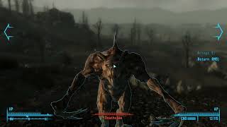 Fallout 3 first deathclaw encounter [upl. by Nylitsirk]