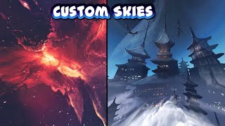 10 Custom Sky Overlays for Minecraft PVP  Minecraft Texture Packs [upl. by Ardried]