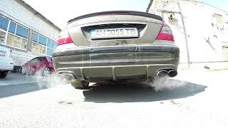 Mercedes E55 AMG stage 2  exhaust sound [upl. by Otrebtuc]