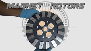 Making Wind Turbine Magnet Rotors [upl. by Salvatore]