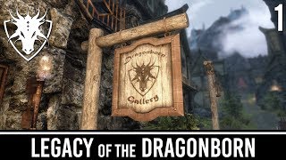 Skyrim Mods Legacy of the Dragonborn  Part 1 [upl. by Eittocs620]