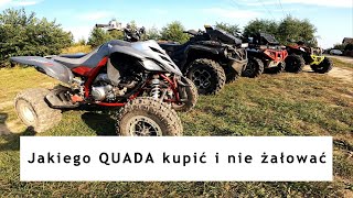 Jakiego quada atv kupić i nie żałować Polaris Can am Yamaha [upl. by Semreh864]