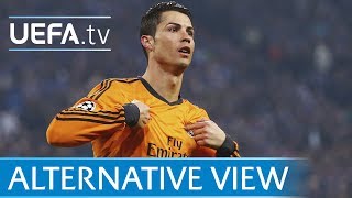 Cristiano Ronaldo  Schalke v Real Madrid  Watch mesmerising goal from every angle [upl. by Llorrad]