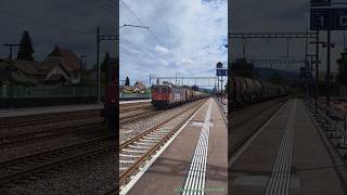 Güterzüge beim Bahnhof Rupperswil  Kanton Aargau  Schweiz 2024  shorts [upl. by Espy621]