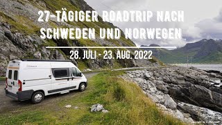 Roadtrip Schweden amp Norwegen 2022 mit dem Wohnmobil [upl. by Coleman]