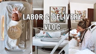 LABOR amp DELIVERY VLOG  OUR 4TH BABY [upl. by Letnwahs458]