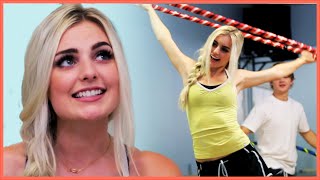 Hooping  Accidentally Exercising with Aspyn Ovard Ep 1 [upl. by Torrence]