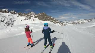 Passo Tonale and Ponte Di Legno skiing February 2023 [upl. by Ardnuhsal]