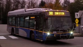 TransLink Bus Ride  2018 Novabus LFS HEV  H18364 [upl. by Eirrot]