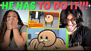 quotCyanide amp Happiness Compilation 27quot REACTION [upl. by Ahsytal]