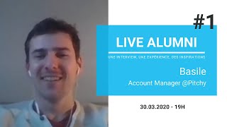 LiveAlumni  Basile  Account Manager  Pitchy CustomerSuccess [upl. by Marris817]