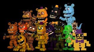 Most FNAF World Freddys Sing The FNAF Song [upl. by Eniamrej]