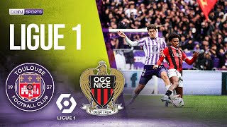 Toulouse vs Nice  LIGUE 1 Highlights  030324  beIN SPORTS USA [upl. by Doreen]