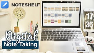 Noteshelf Walkthrough📘 Digital Note Taking for Apple amp Android ❤︎  Emmy Lou [upl. by Yumuk]
