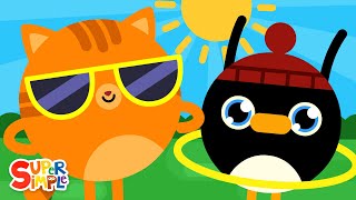 Sunny Day Come And Play With Me  Weather Song for Kids  Super Simple Songs [upl. by Aikem411]