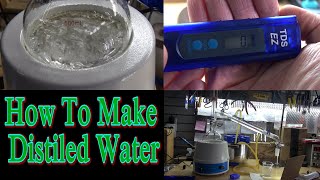 How To Make Distilled Water [upl. by Analos]