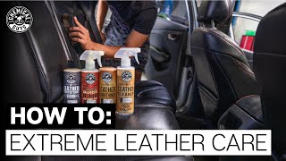 How To Nourish and Protect Leather  Chemical Guys [upl. by Myranda]