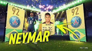 MEU DEUS TIREI NEYMAR MITEI DEMAIS  FIFA 18 PACK OPENING [upl. by Lisandra]