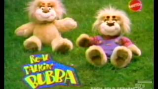 Mattel Real Talkin Bubba Bear Commercial 1997 [upl. by Ahsinirt778]