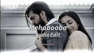 Mehabooba  edit audio [upl. by Rachel]