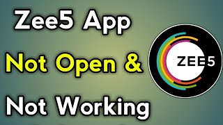 Zee5 App Open And Not Working Problem How To Fix This In Android  Simpel Method [upl. by Costello]