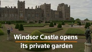 Windsor Castle garden opens for first time in 40 years [upl. by Arnold]