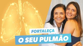 5 EXERCÍCIOS PARA FORTALECER O PULMÃO  com mircafisio [upl. by Aenit]