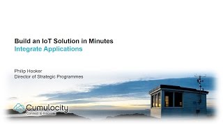 Build an IoT Solution in Minutes  Integrate Business Applications [upl. by Cas]