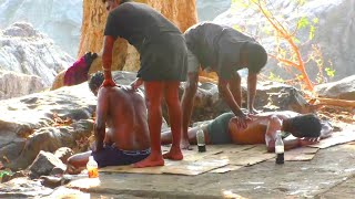 Tourist Hogenakkal Massage and Water Falls Hogenakkal Tourism  Full Body Oil Massage [upl. by Tad593]